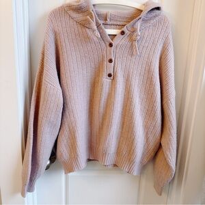 Cozy Soft Hooded Sweater